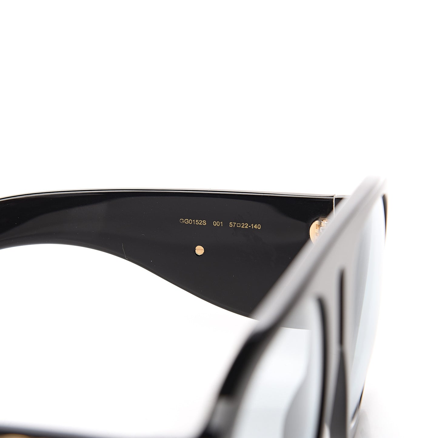 Oversized Aviator Sunglasses GG0152S Black