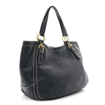 Prada Vitello Daino Tote Bleuette 3 of 12