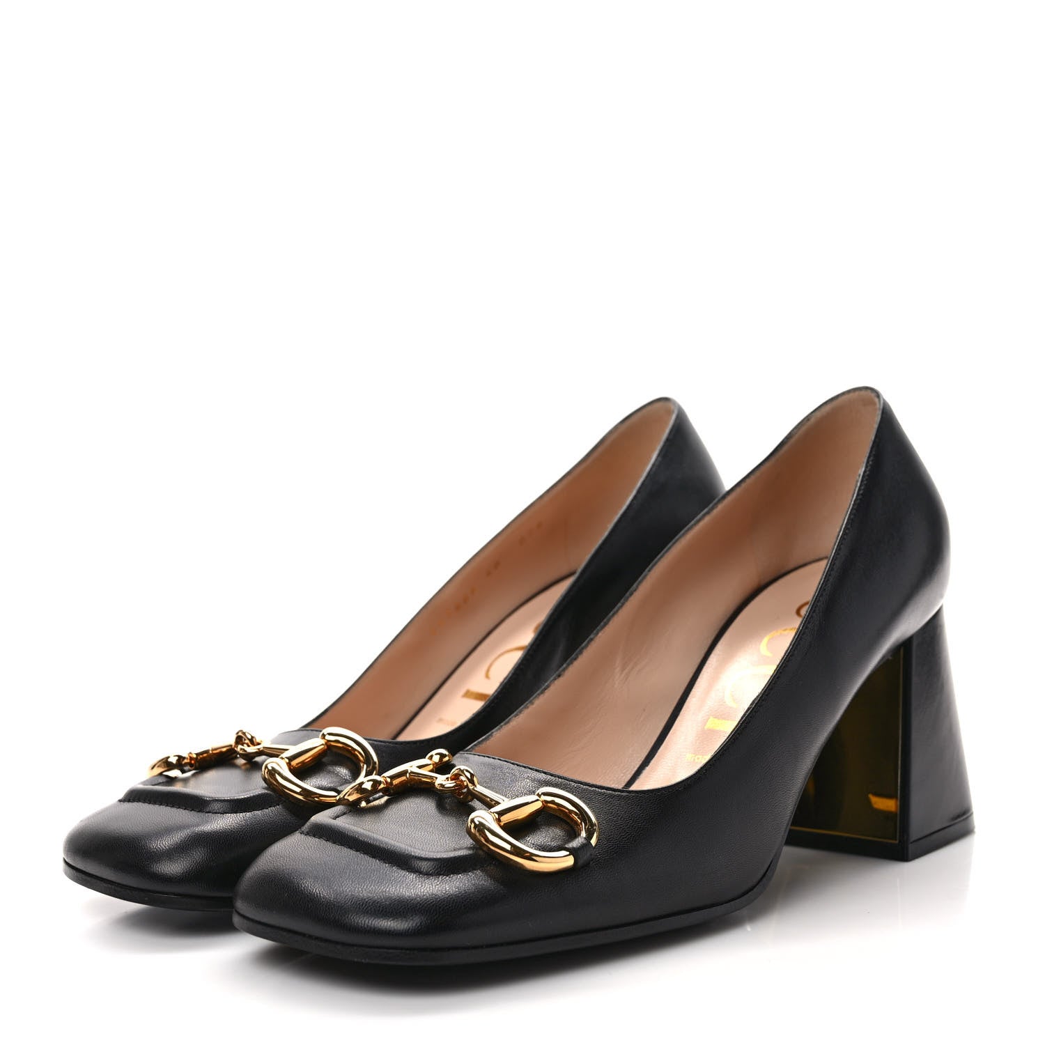 Gucci Malaga Kid Horsebit 75mm Pumps 40 Black 3 of 8