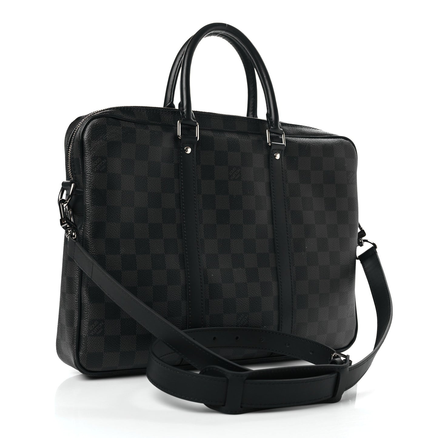 Damier Graphite Porte Documents Voyage PM