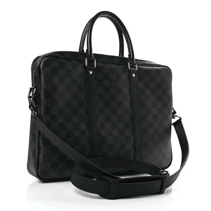 Louis Vuitton Damier Graphite Porte Documents Voyage PM 3 of 8