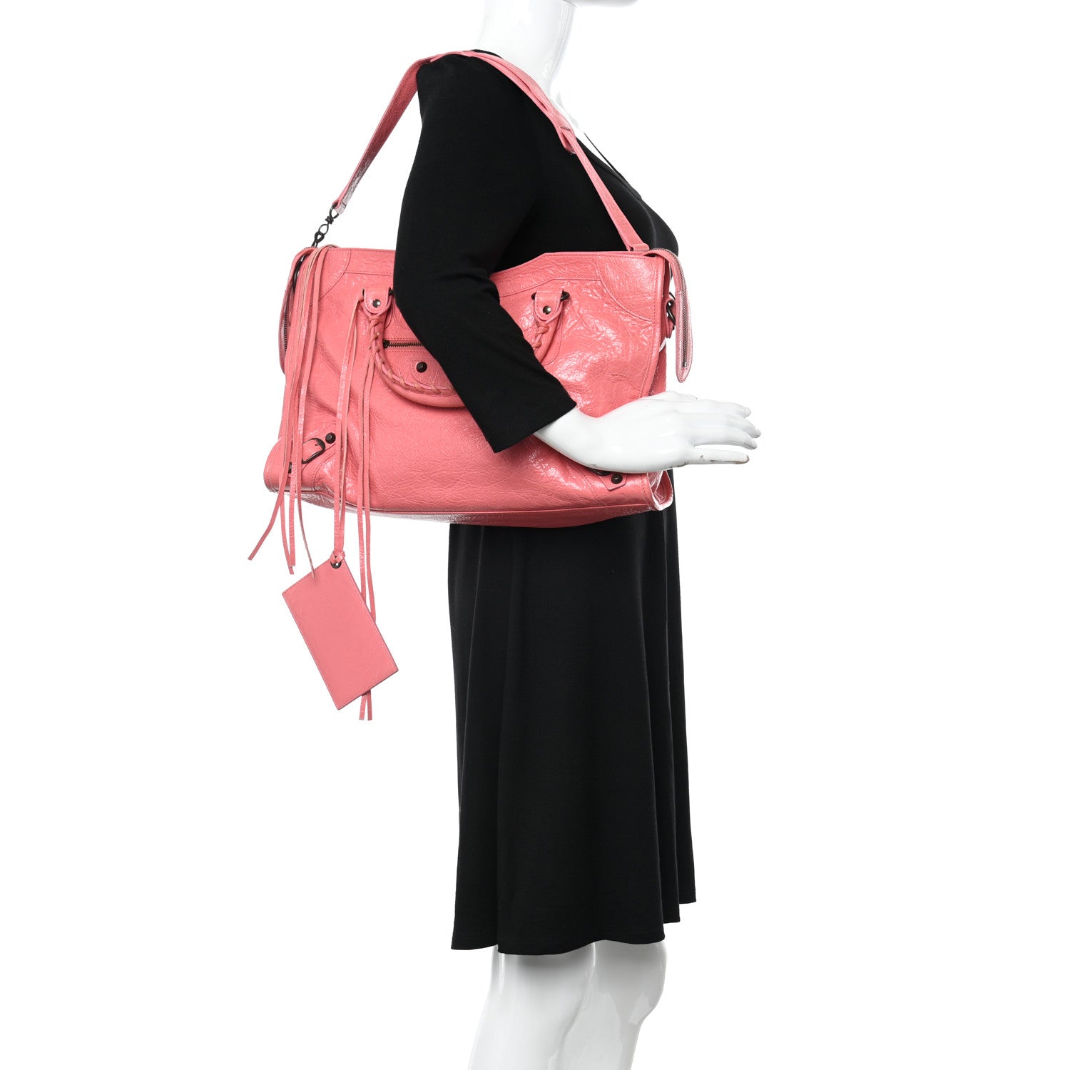 Balenciaga Agneau Classic Hardware City Rose Jaipur 2 of 18