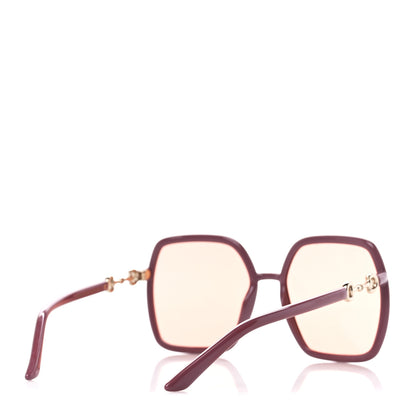 Gucci Horsebit Square Frame Sunglasses GG0890S Pink 4 of 8