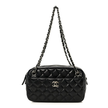 Chanel Lambskin Quilted Medium Camera Case Black 1 of 11