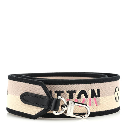 Louis Vuitton Jacquard Diane Shoulder Strap Black 1 of 3