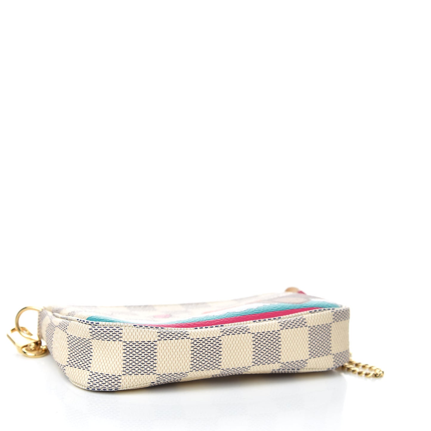 Damier Azur 2015 Christmas Animation Mini Pochette Accessories