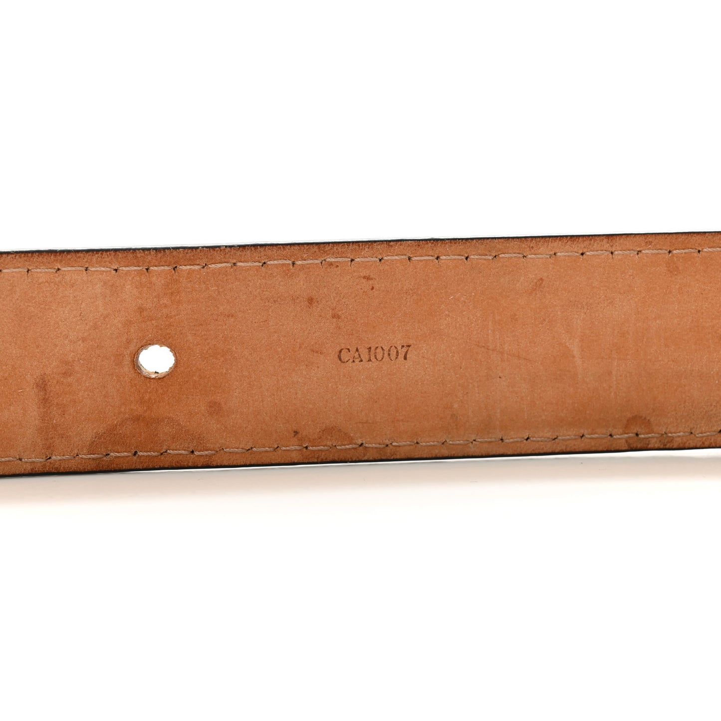 Calfskin Jeans Belt 90 36 Black