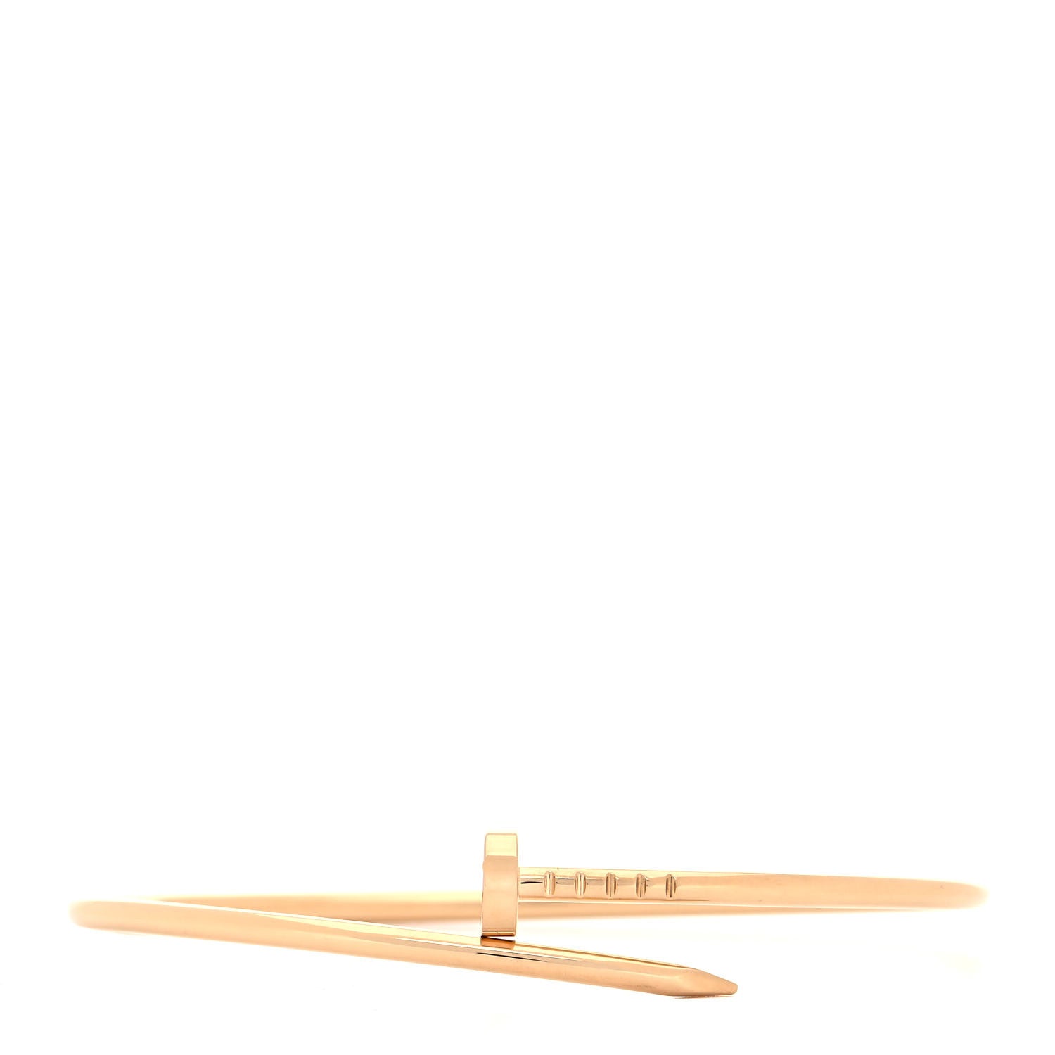 Cartier 18K Yellow Gold Small Juste Un Clou Bracelet 18 1 of 5