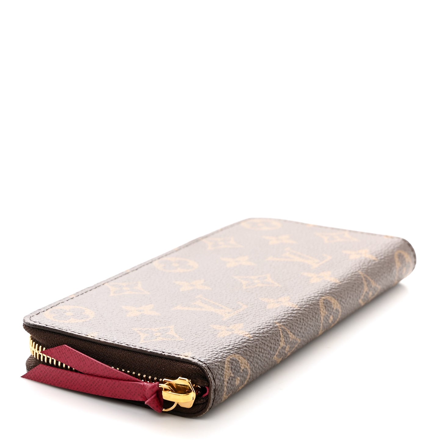 Monogram Clemence Wallet Fuchsia