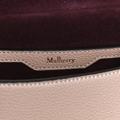 Mulberry Small Classic Grain Calfskin Small Amberley Satchel Rosewater 5 of 8
