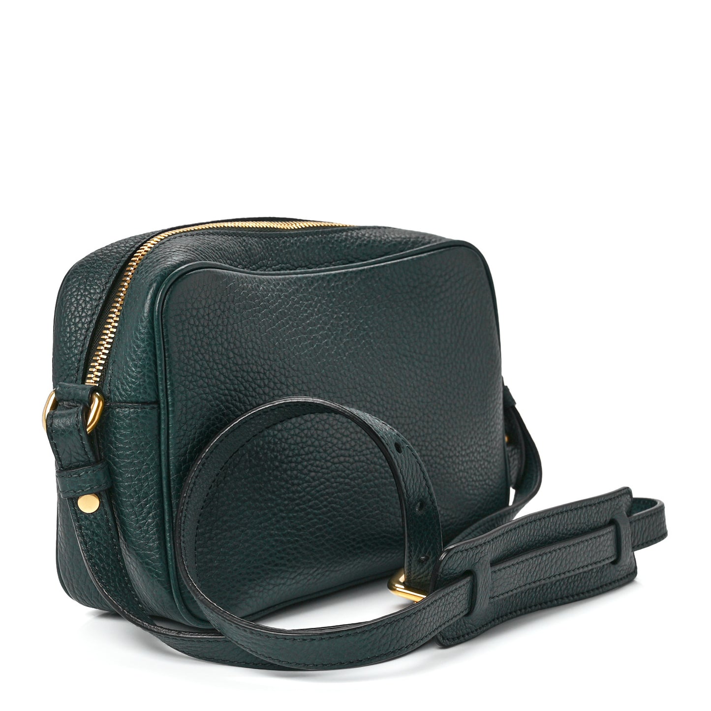 Vitello Phenix Camera Bag Smeraldo