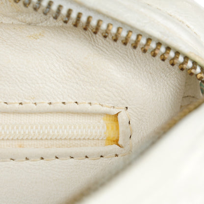 Chanel Lambskin Quilted Tassel Camera Case White 5 of 15