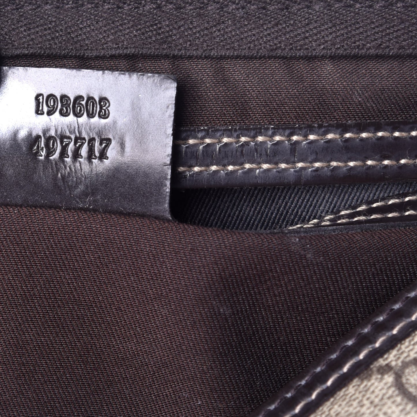 GG Plus Monogram Medium Joy Boston Dark Brown