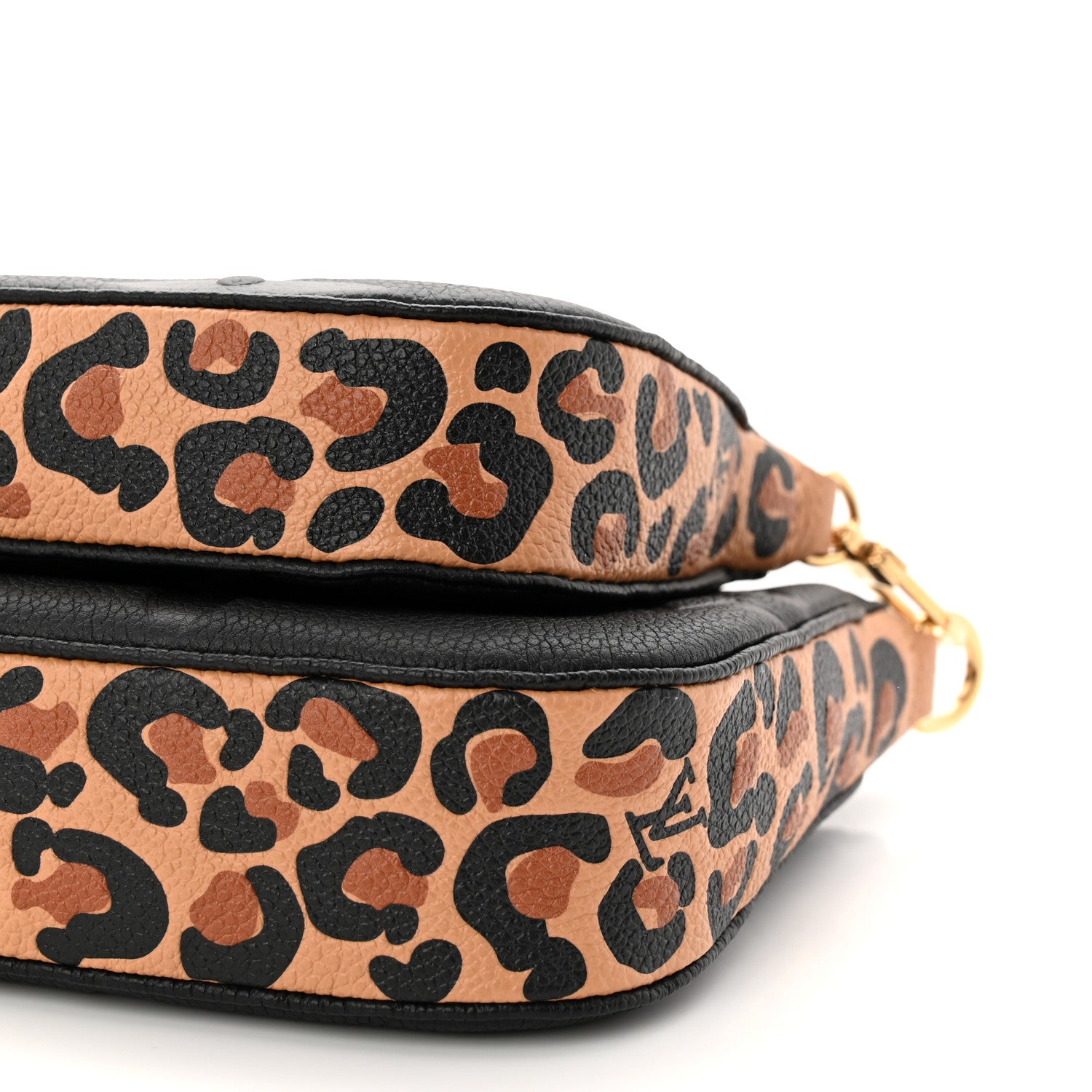 Louis Vuitton Empreinte Monogram Giant Wild At Heart Multi Pochette Accessories Black 8 of 8