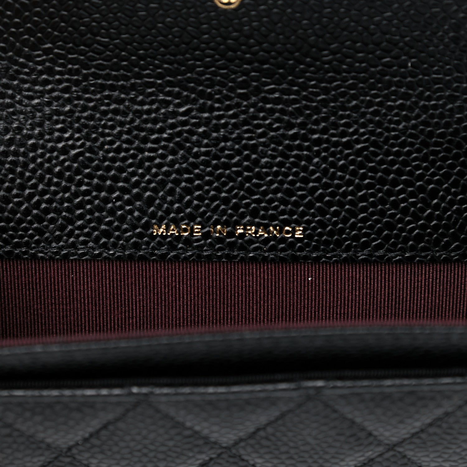 Chanel Caviar Quilted Flap Card Holder Wallet Black 7 of 9