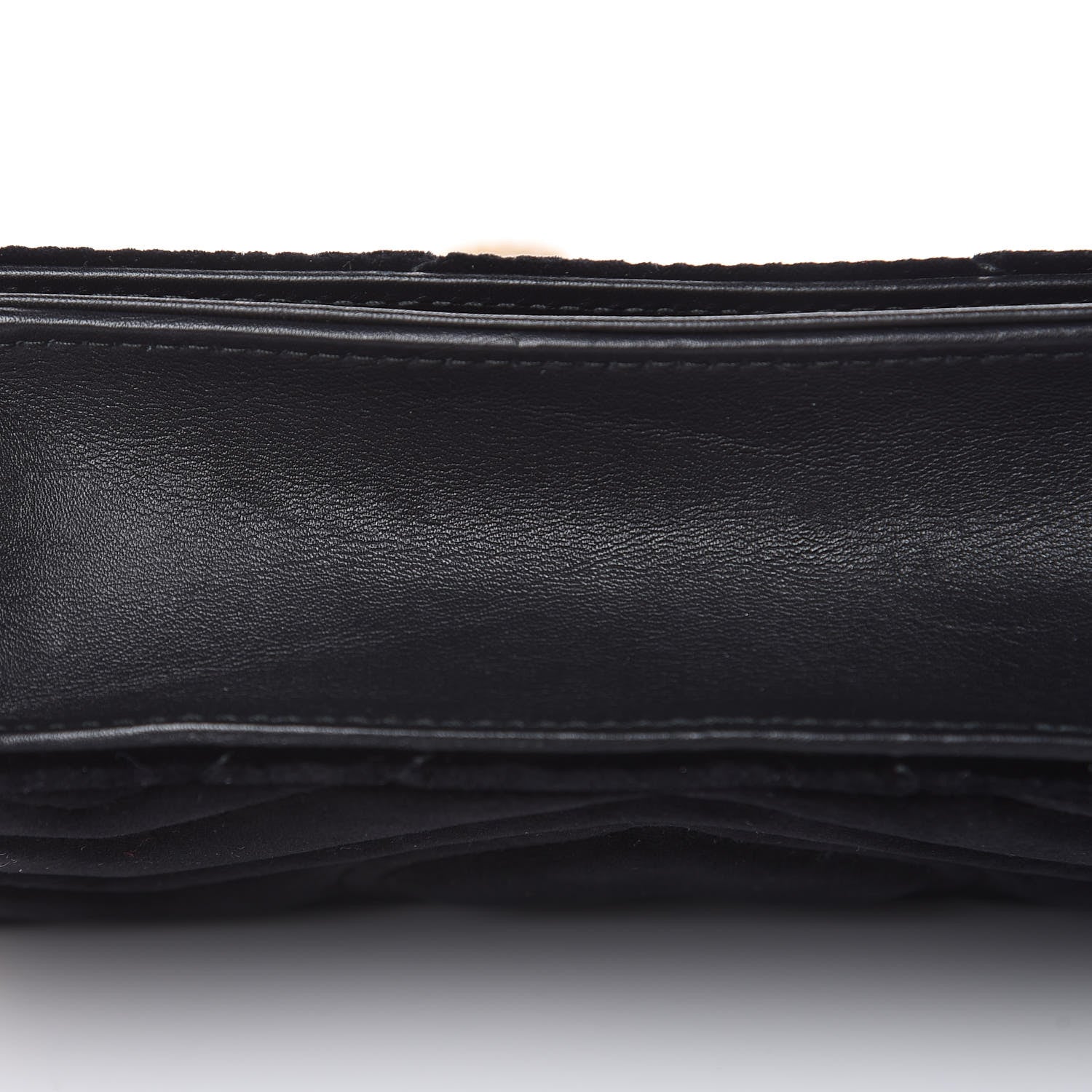 Gucci Velvet Matelasse GG Marmont Mini Bag Black 9 of 12