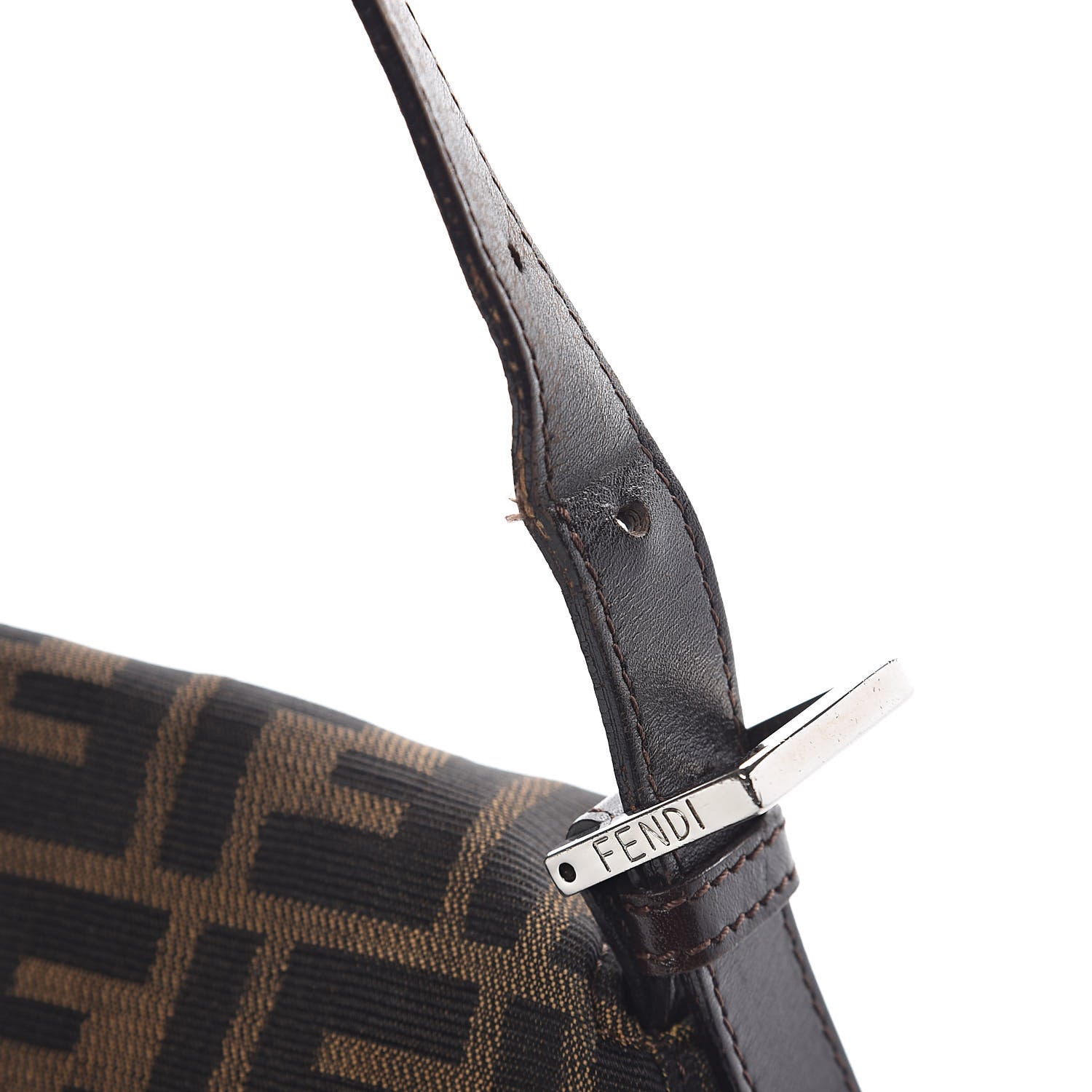 Fendi Zucca Mama Baguette Tobacco 12 of 12