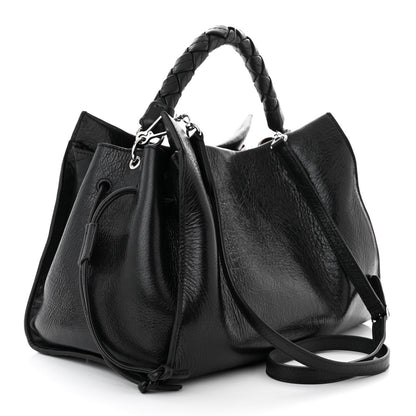 Mulberry High Shine Calfskin Iris Tote Black 3 of 11