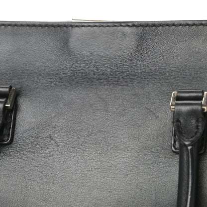 Valentino Garavani Vitello Small Rockstud Double Handle Tote Black 11 of 16