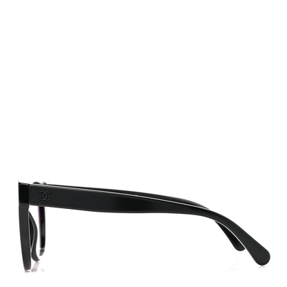 Chanel Acetate CC Butterfly Sunglasses 5414 Black Green 3 of 11