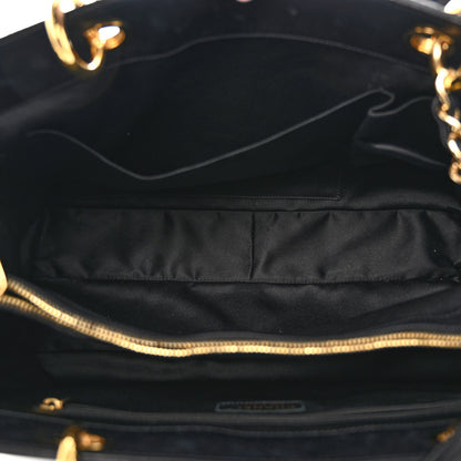 Chanel Caviar Quilted XL Grand Shopping Tote GST Black 5 of 10