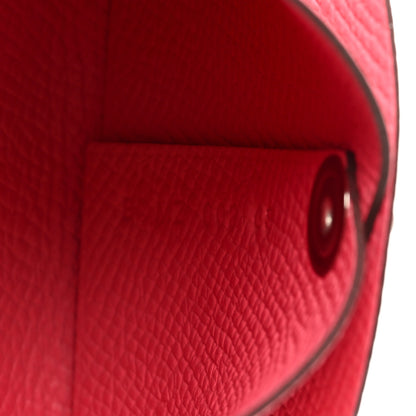 Hermes Epsom Bastia Coin Purse Rose Azalee 7 of 7