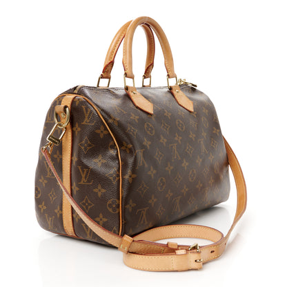 Louis Vuitton Monogram Speedy Bandouliere 30 3 of 14