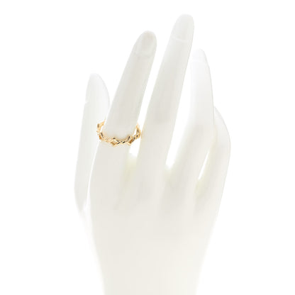 David Yurman 18K Yellow Gold Quatrefoil Stack Ring 57 8 2 of 4