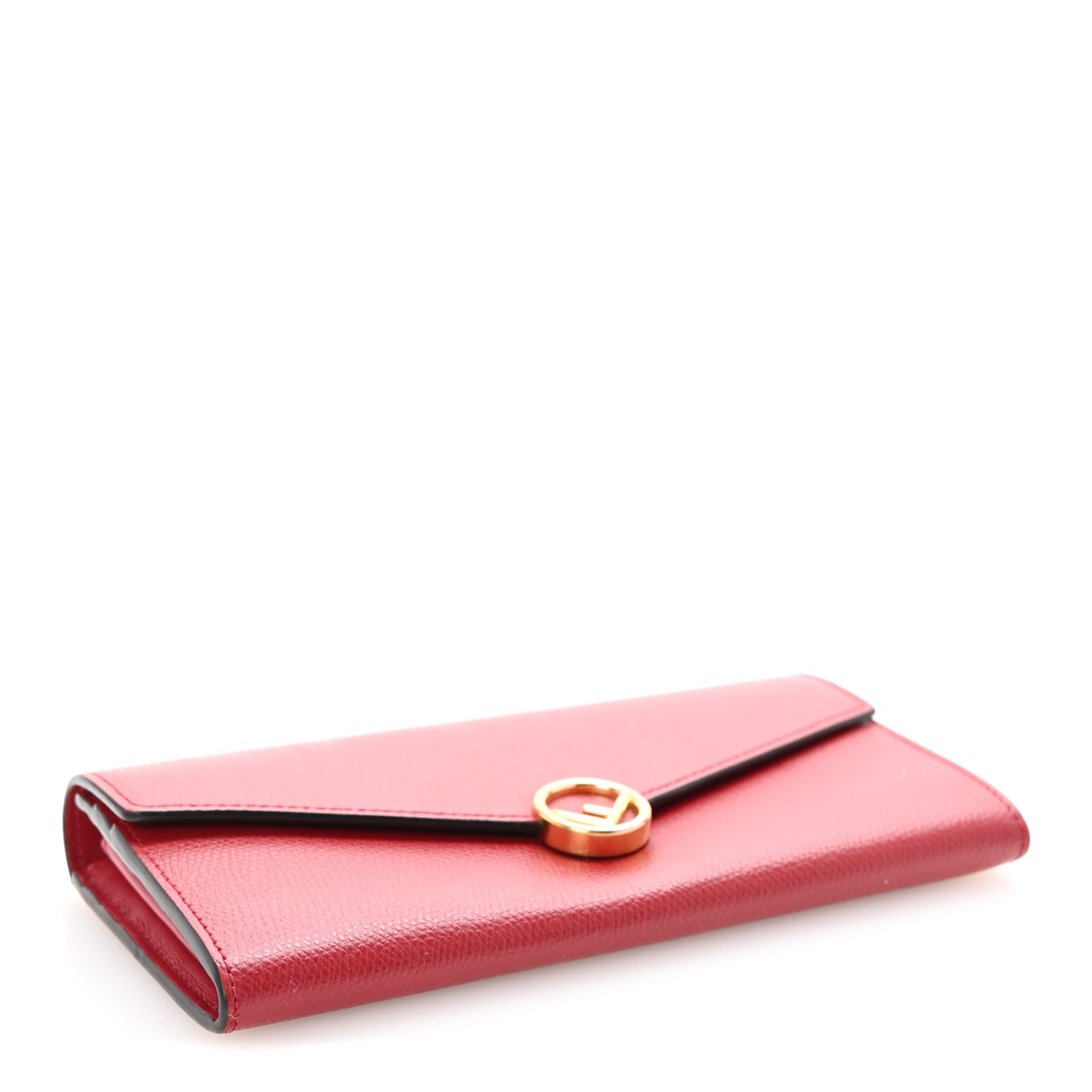 Fendi Vitello Cruise F is Fendi Continental Envelope Wallet Red 4 of 7