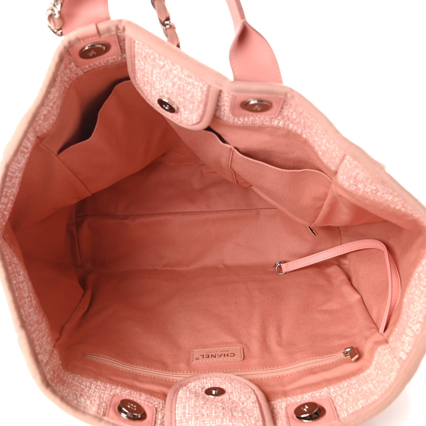 Canvas Medium Deauville Tote Pink