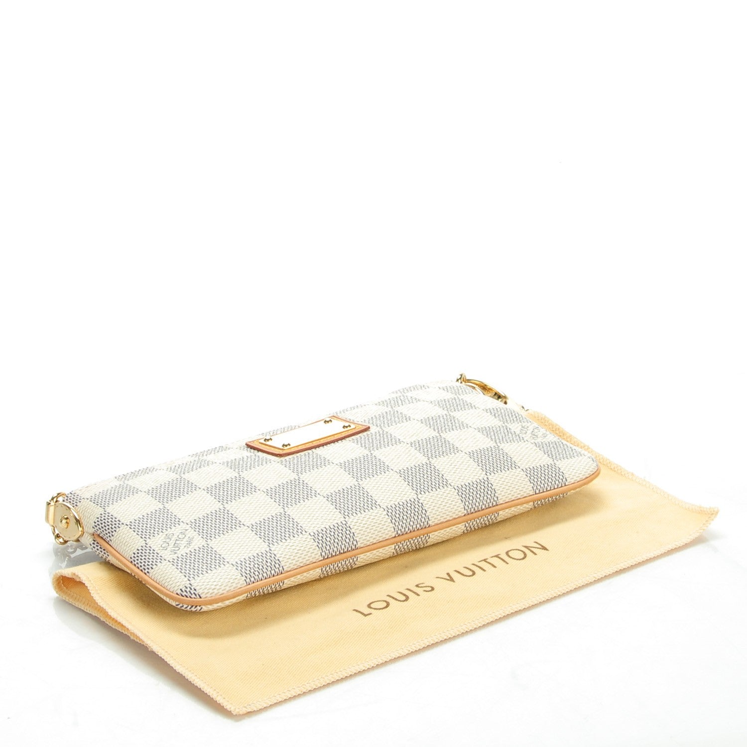 Louis Vuitton Damier Azur Pochette Milla MM 4 of 7