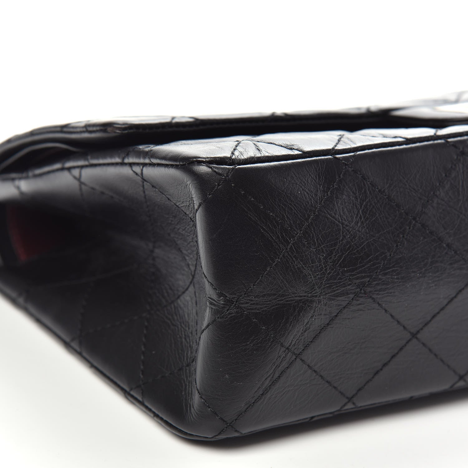 Chanel Aged Calfskin Quilted 2.55 Reissue 227 Flap Black 9 of 13