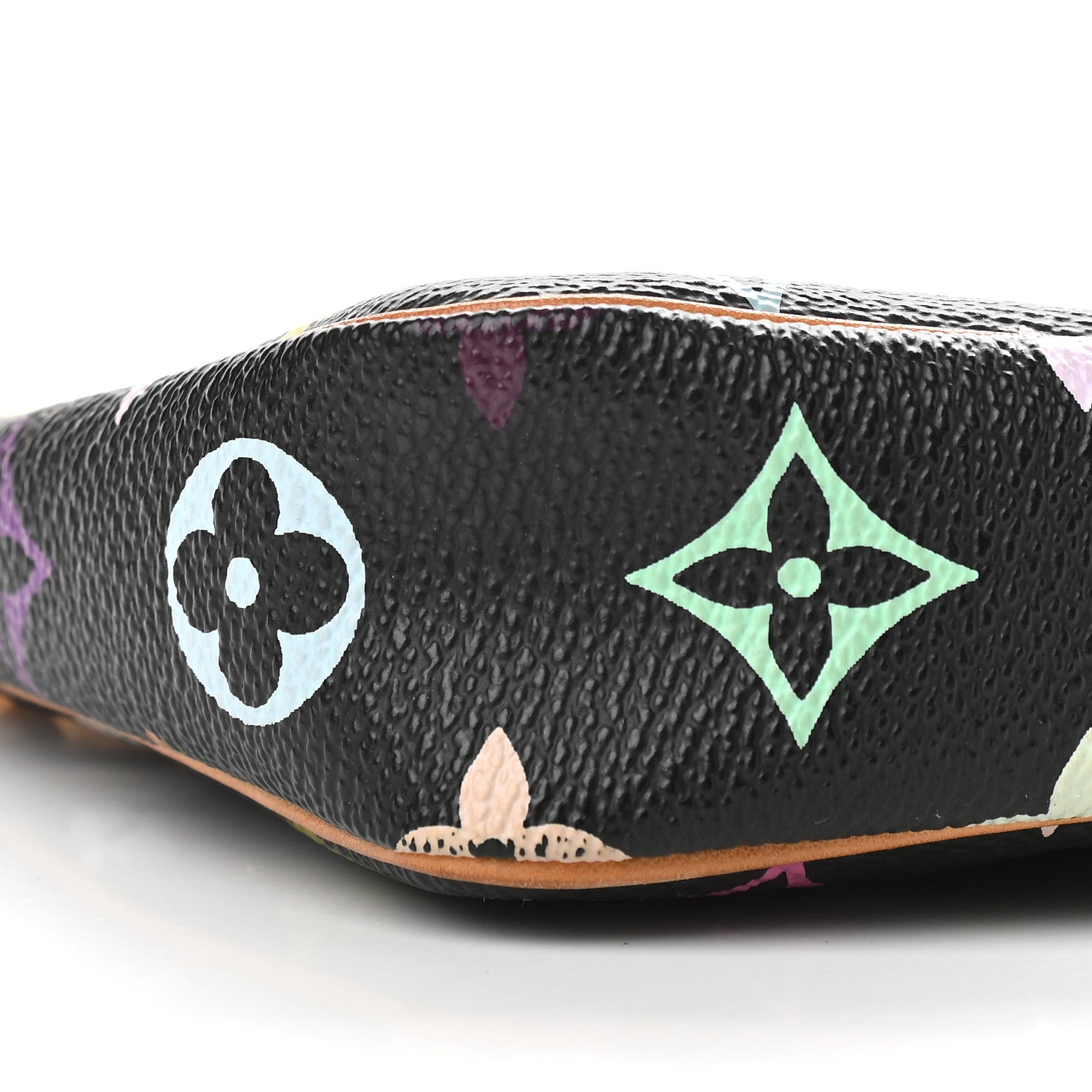 Louis Vuitton Monogram Multicolor Pochette Accessories Black 7 of 9