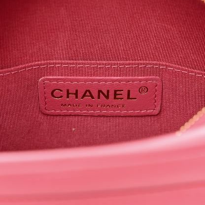 Chanel Calfskin CC Clock Camera Case Pink 6 of 14