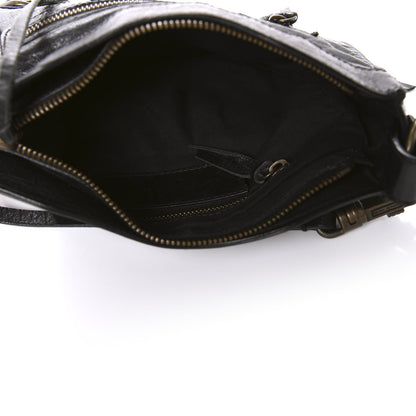 Balenciaga Chevre Classic Hardware Shoulder Bag Black 5 of 10