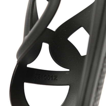 Hermes Rubber Womens Egerie Sandals 38 Black 8 of 9