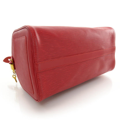 Louis Vuitton Epi Speedy 30 Red 3 of 7