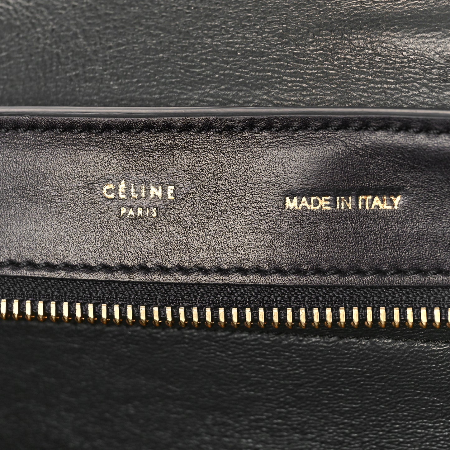Smooth Calfskin Medium Tri-Color Trapeze Anthracite