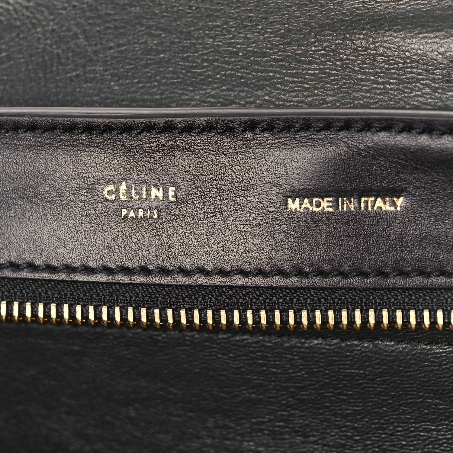 Celine Smooth Calfskin Medium Tri-Color Trapeze Anthracite 5 of 10