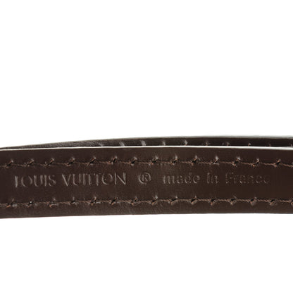 Louis Vuitton Calfskin 12mm Adjustable Shoulder Strap Brown 3 of 4