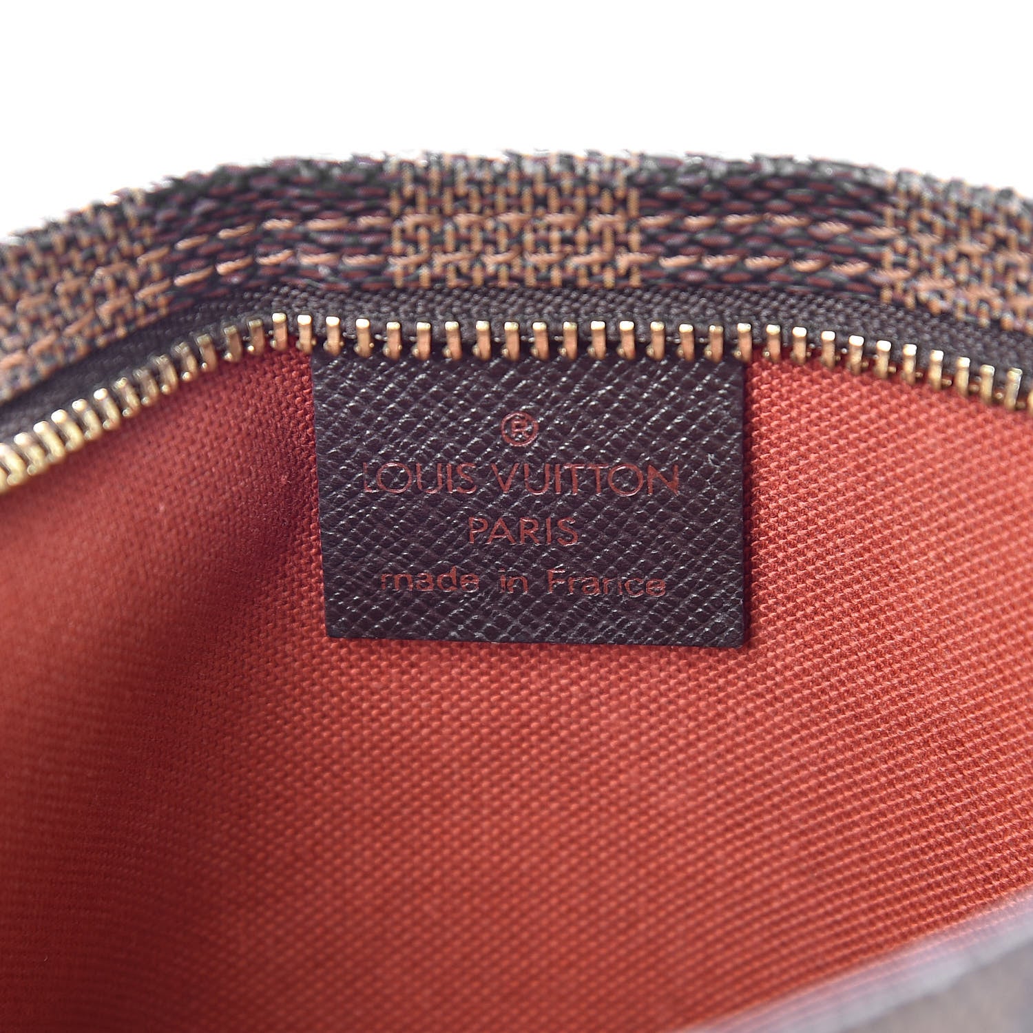 Louis Vuitton Damier Ebene Trousse Make Up Bag Pochette 6 of 17