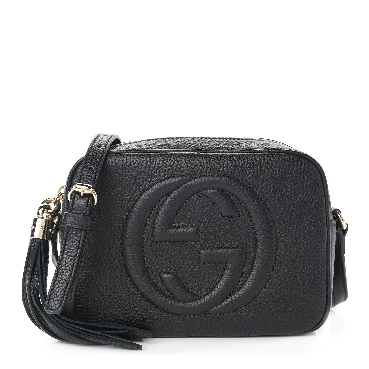 Gucci Pebbled Calfskin Small Soho Disco Bag Black 1 of 10