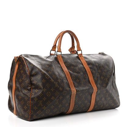 Louis Vuitton Monogram Keepall Bandouliere 55 3 of 22