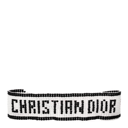 Christian Dior Microbeads J'Adior Friendship Bracelet White 1 of 5