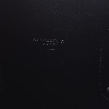 Saint Laurent Calfskin Skeleton Print Large Sac De Jour Black 7 of 8