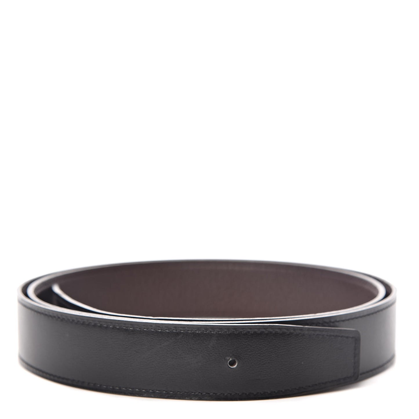 Box Togo 32mm Belt Strap 110 Black Chocolate