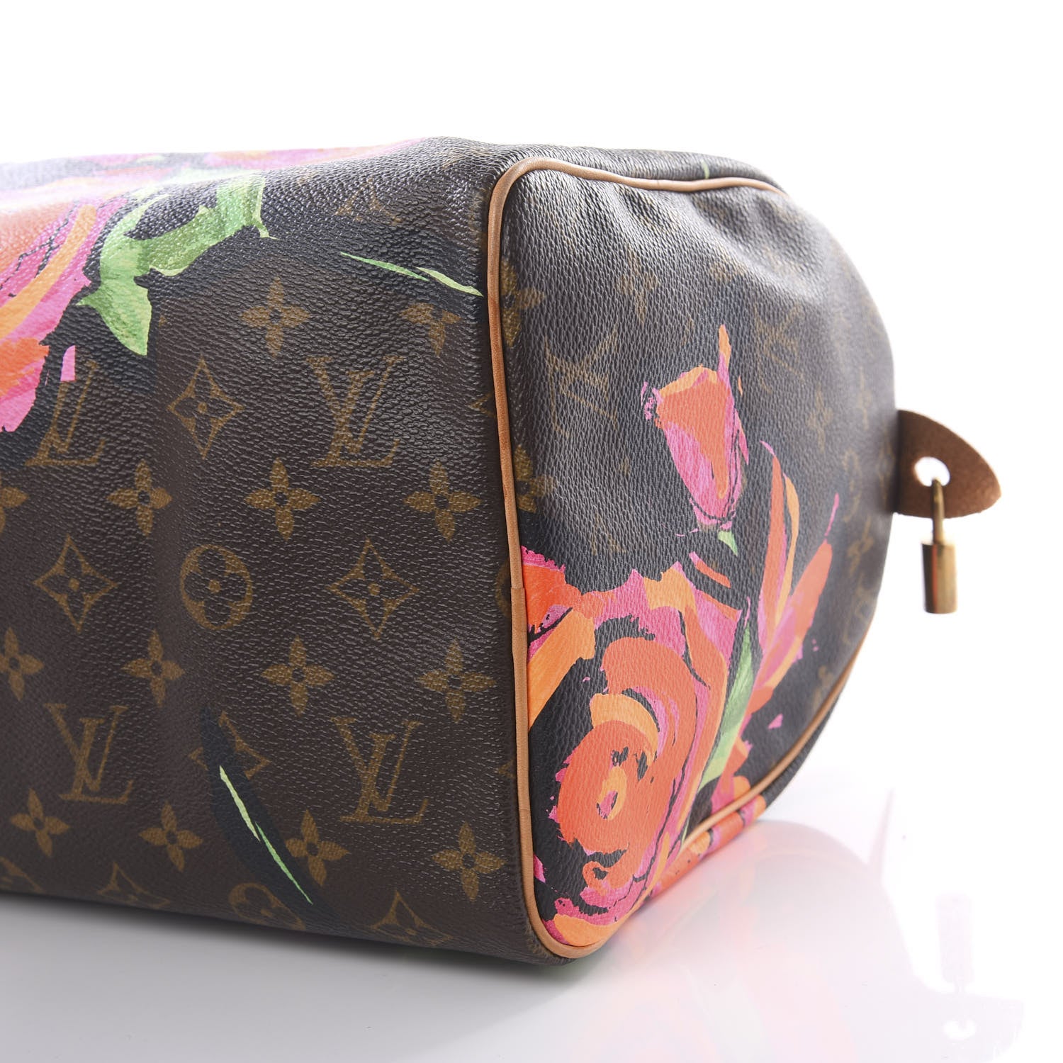 Louis Vuitton Monogram Roses Speedy 30 10 of 11