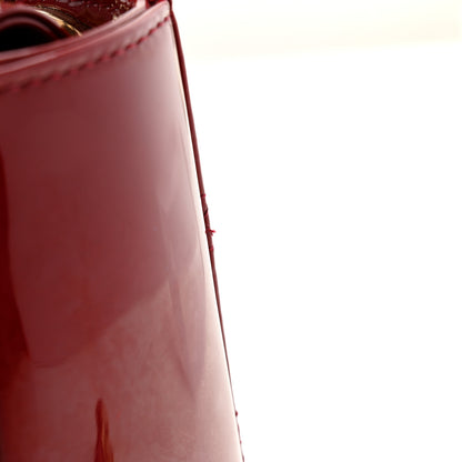 Christian Dior Patent Cannage Mini Lady Dior Red 12 of 12