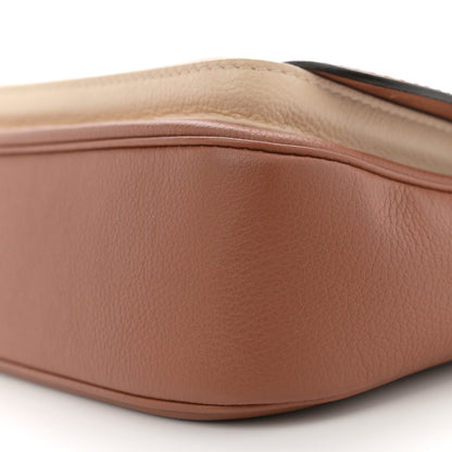 Louis Vuitton Grained Calfskin Lockme Tender Chataigne Brown 9 of 10