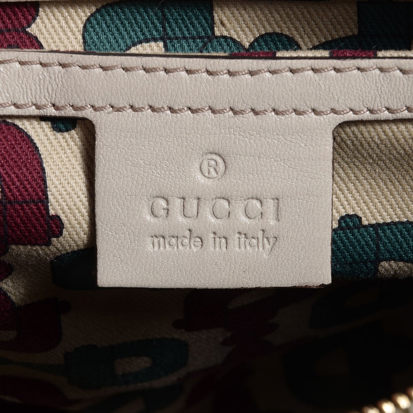 Guccissima Small Joy Boston Off White